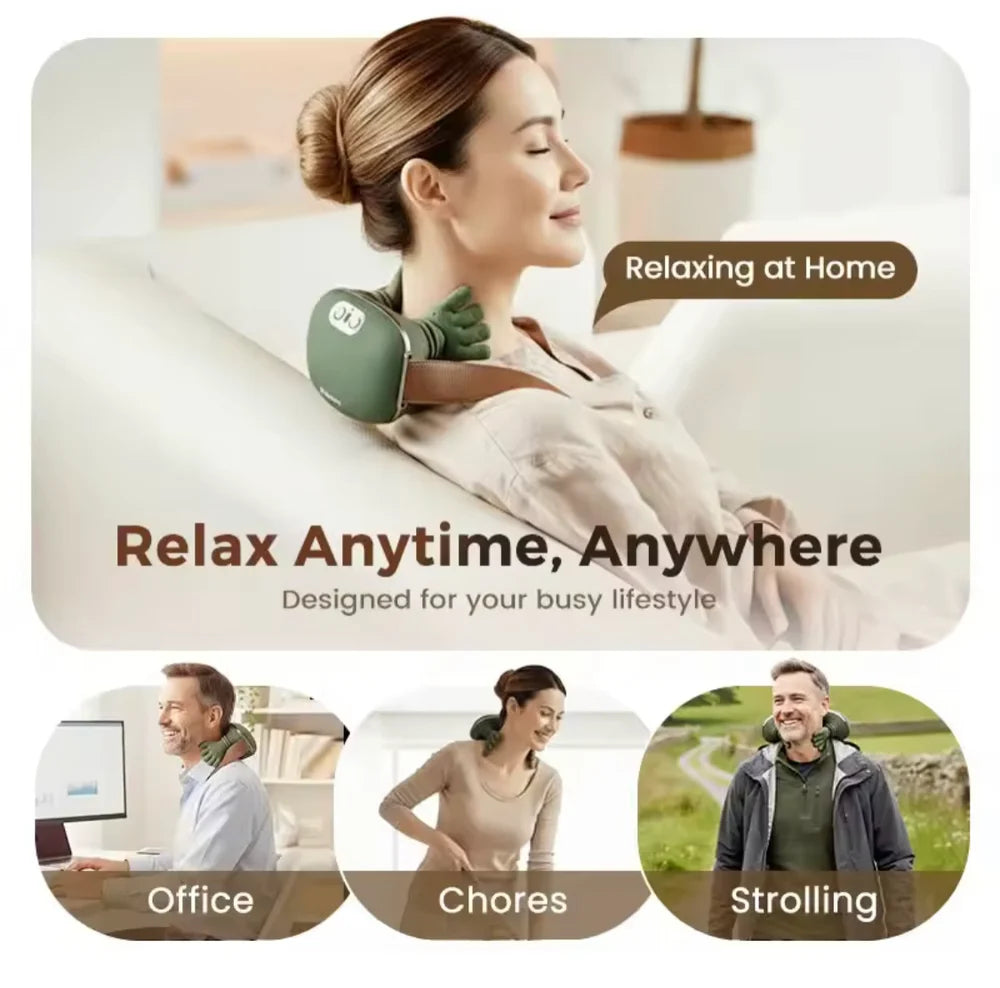 Deep Relief Heated Massage Pillow (free delivery)