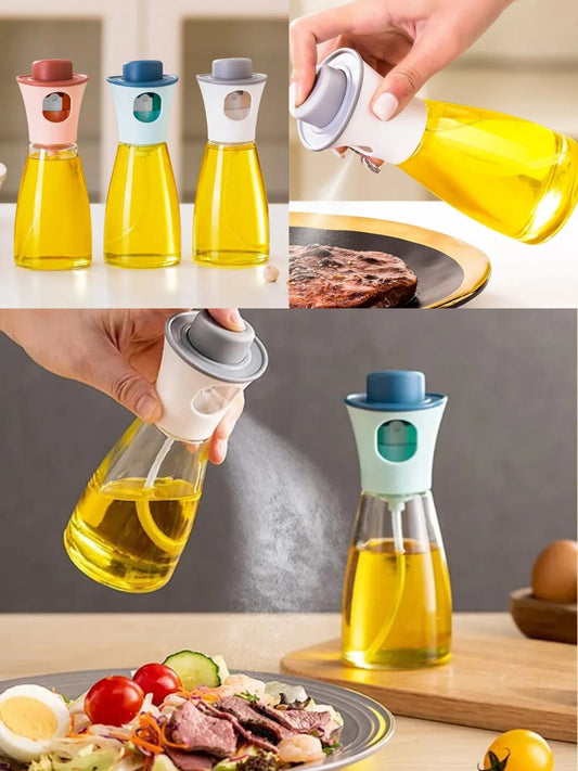 Glass oil spray bottle