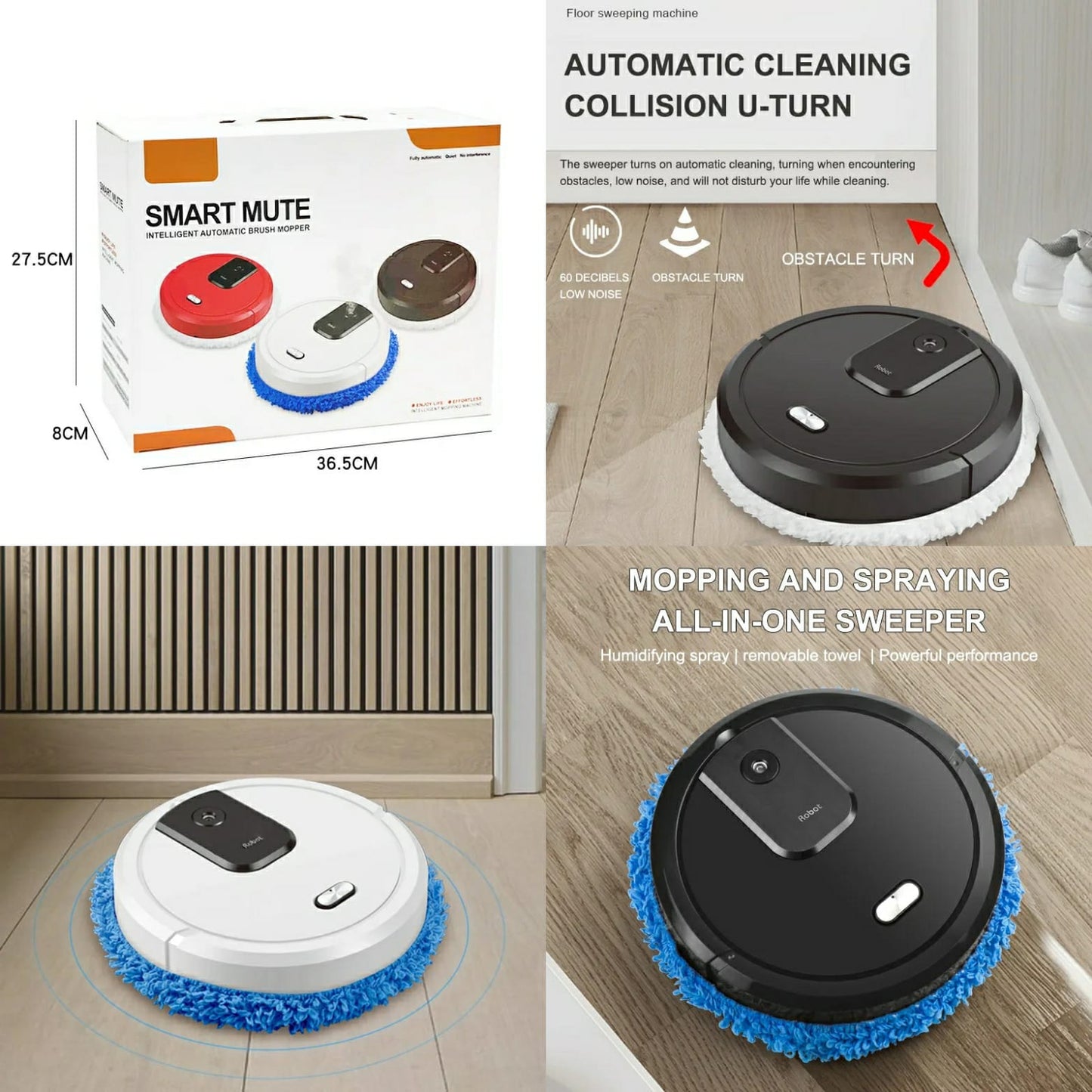 Smart robot vaccum cleaner