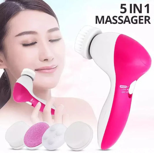 5 in 1 Electric Facial Massager