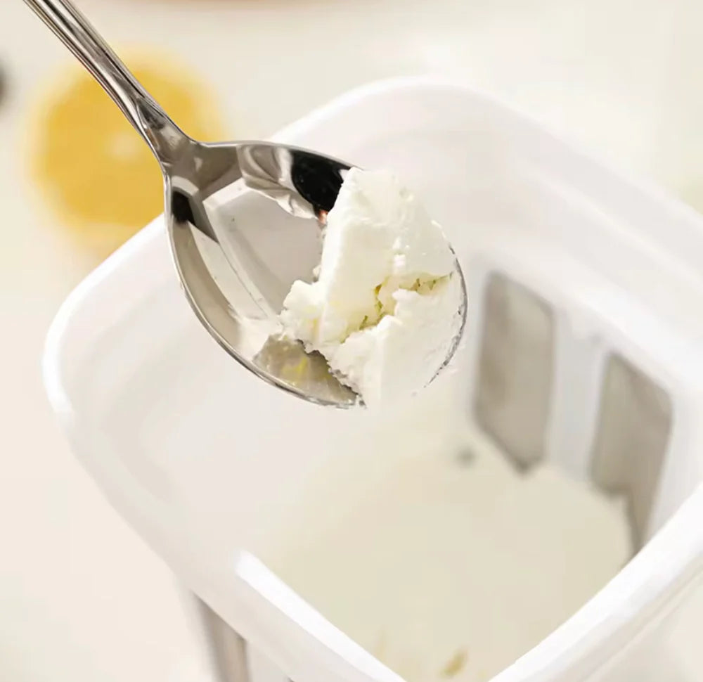 Multifunctional yogurt filter with mesh steamer