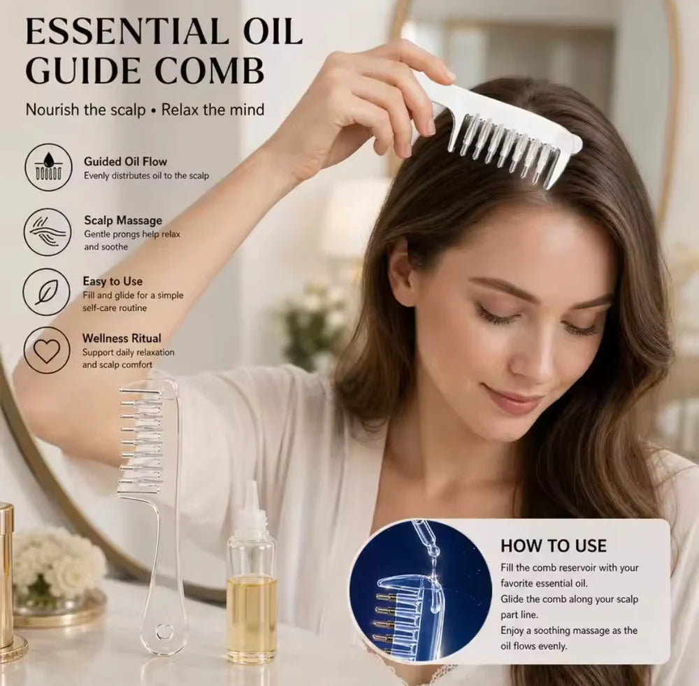 Hair Growth Scalp Massage Comb