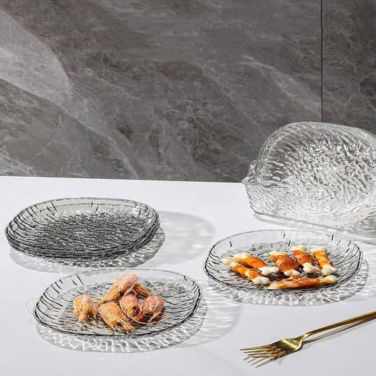 8 Pcs Glacier Plate Set Premium Quality