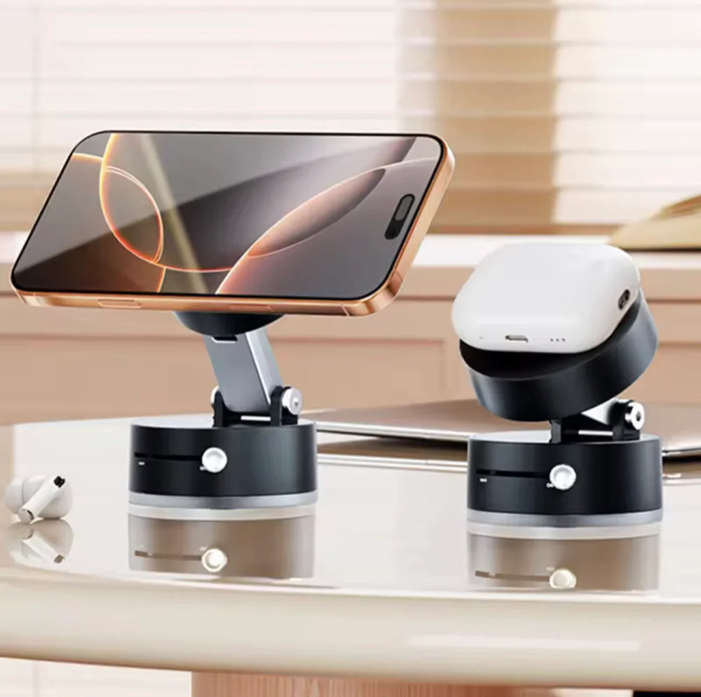 Magnetic Car Phone Holder With Auto Rotation