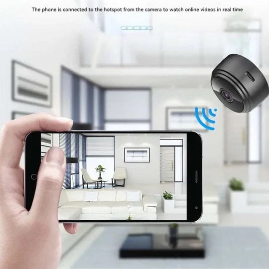 Mini Smart Camera, Network Monitor Security IR Camera, Home Security Wireless Camera, Hidden