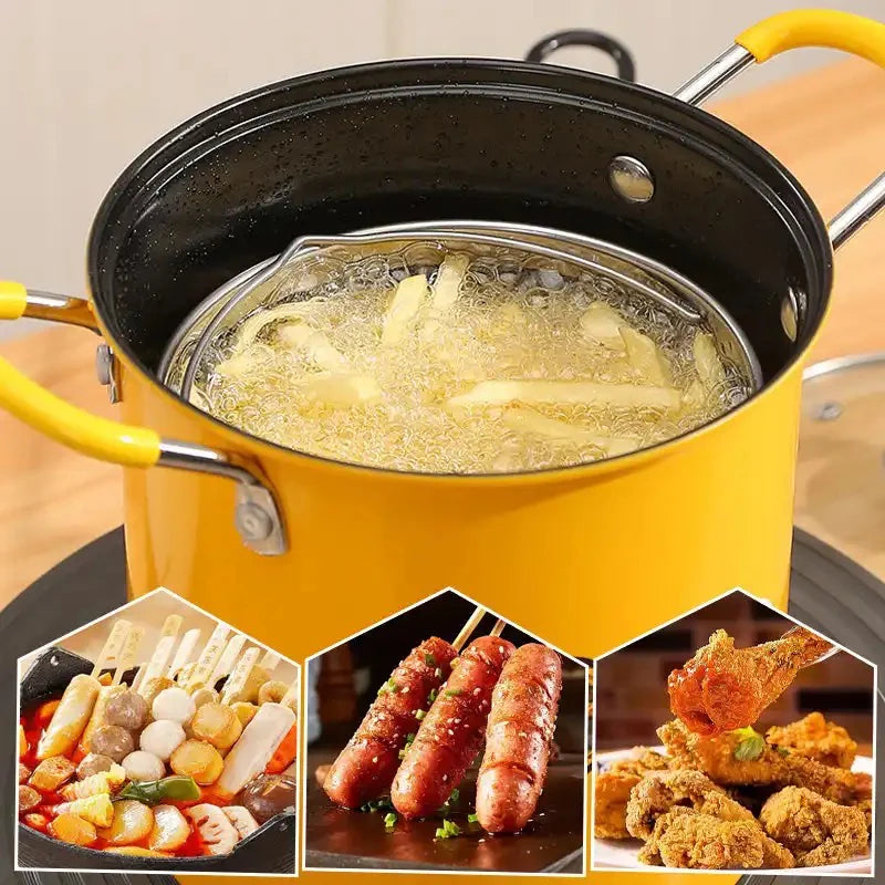 3 Ltr Deep Fryer Strainer Pot