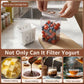 Multifunctional yogurt filter with mesh steamer