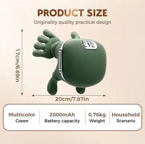 Deep Relief Heated Massage Pillow (free delivery)