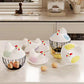 Luxury Hen Shaped Egg Basket with Lid