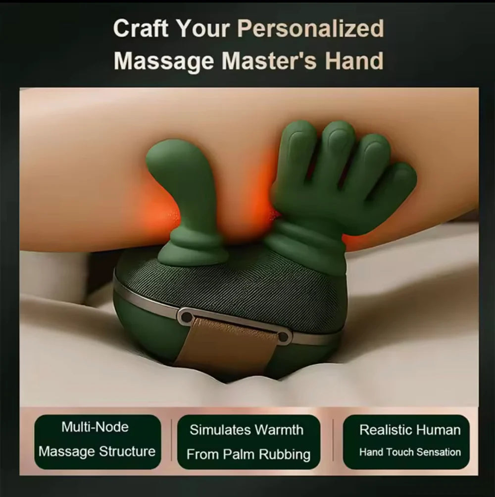Deep Relief Heated Massage Pillow (free delivery)