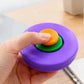 Fidget Magic Ball Spinner Cube Toy, 3D Fidget Spinner Ball Toy, Stress Relief Rotating Gyro Puzzle, Educational Desk Toy