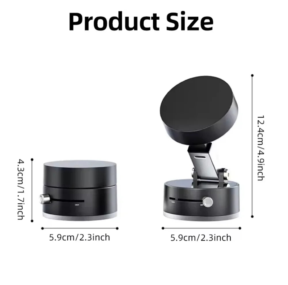 Magnetic Car Phone Holder With Auto Rotation
