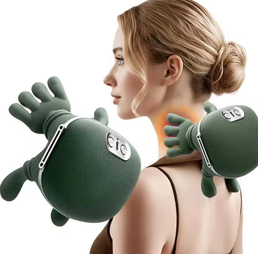 Heated Pillow Neck And Back Shoulder Massager (Free delivery)