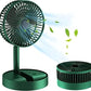 USB RECHARGEABLE TELESCOPIC FOLDING FAN