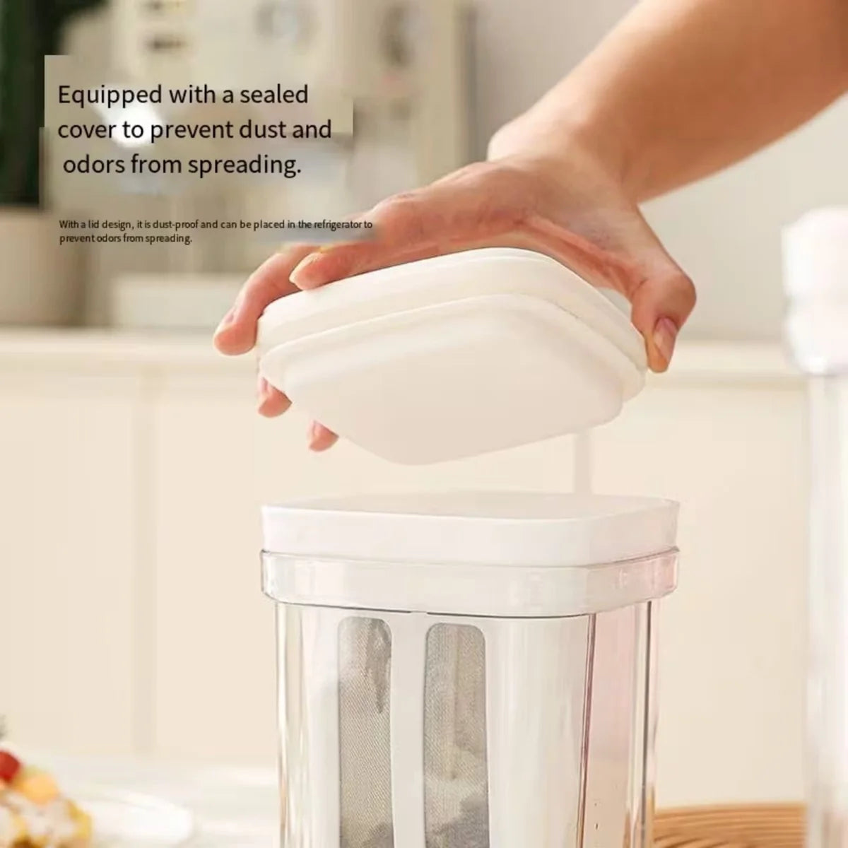Multifunctional yogurt filter with mesh steamer
