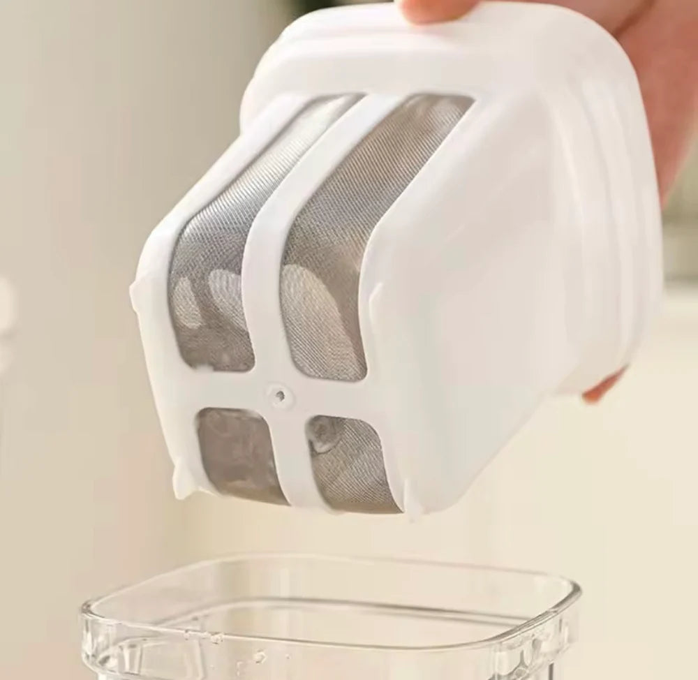 Multifunctional yogurt filter with mesh steamer