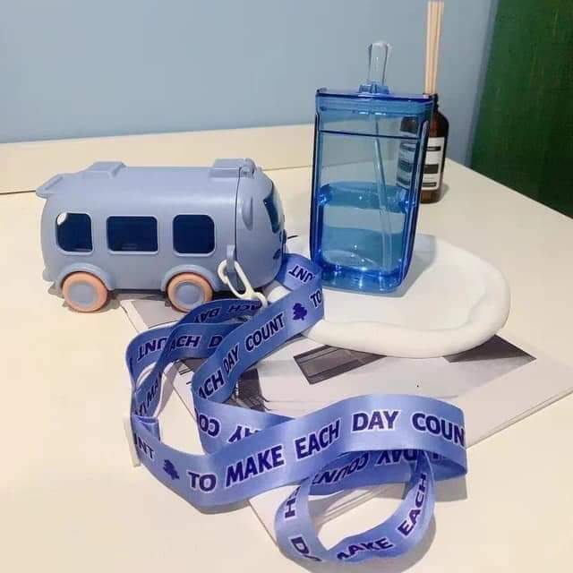 Baby bus water bottle