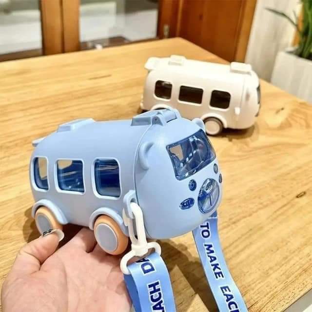 Baby bus water bottle