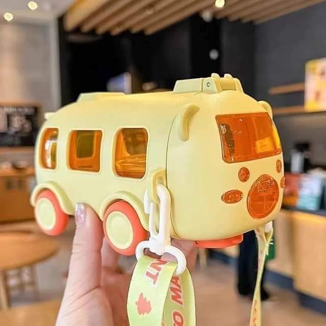 Baby bus water bottle