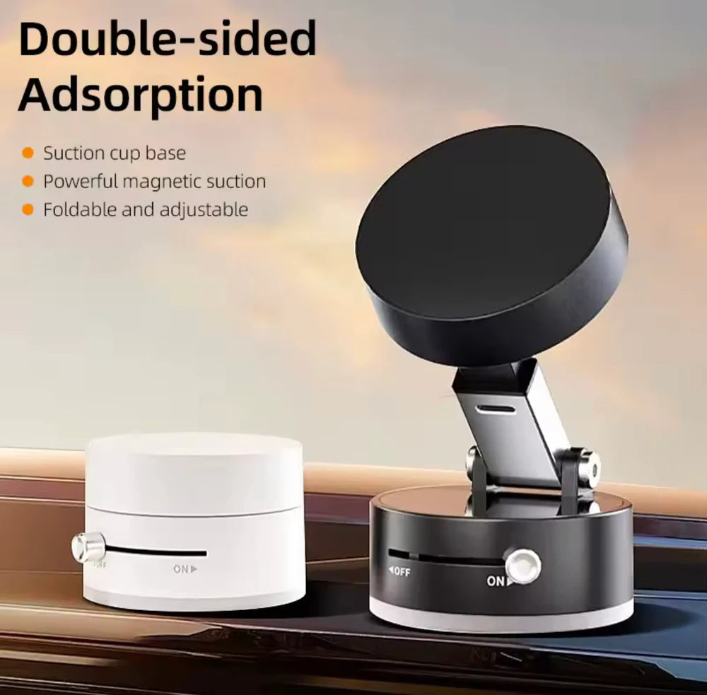 Magnetic Car Phone Holder With Auto Rotation