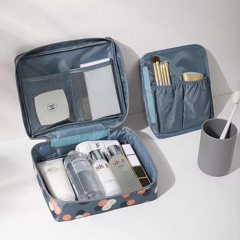 Travel Cosmetic Pouch Organizer