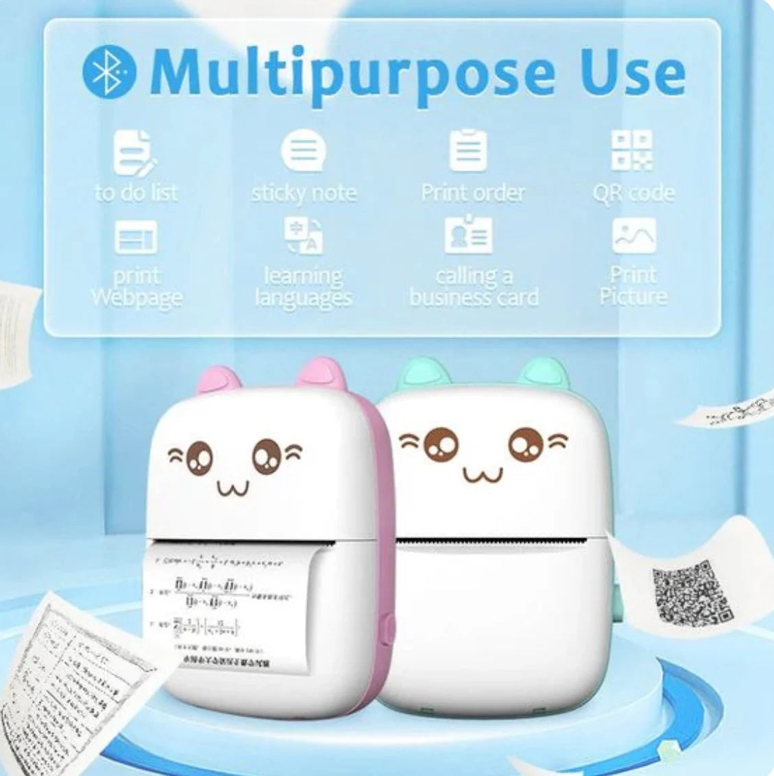 Mini Cute Pocket Printer