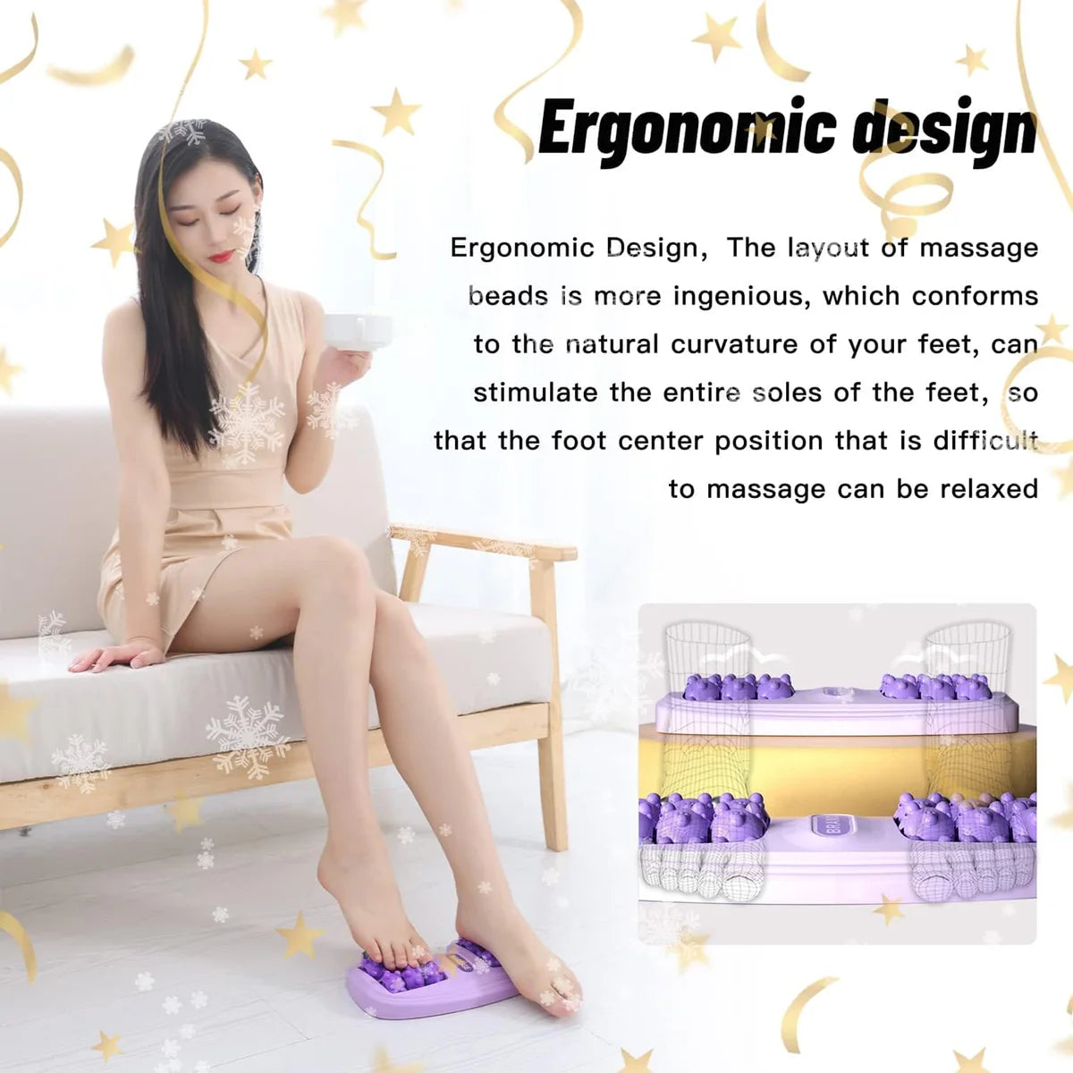 Muscle Relax Foot Roller Pro with free delivery