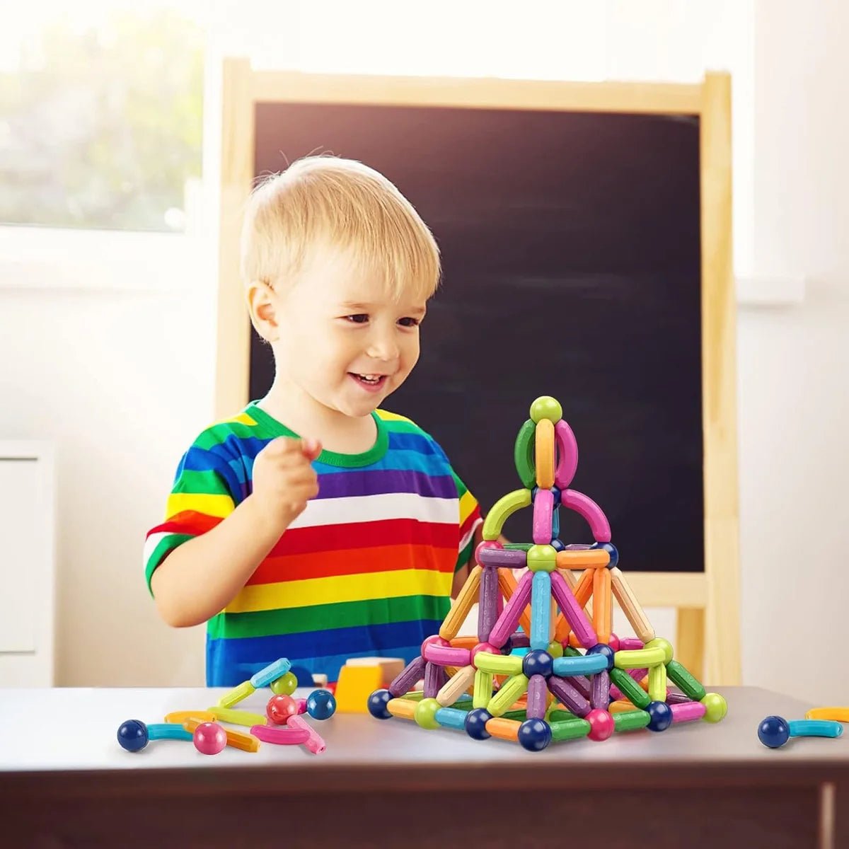 25PCS Magnetic Building Blocks for Kids