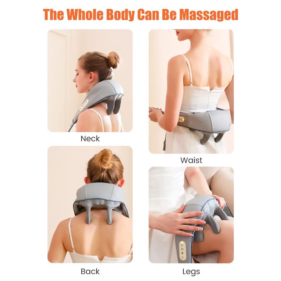 Automatic heated shoulder & neck massager with free delivery