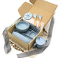 6-Piece Silicone Baby Feeding Set with free delivery