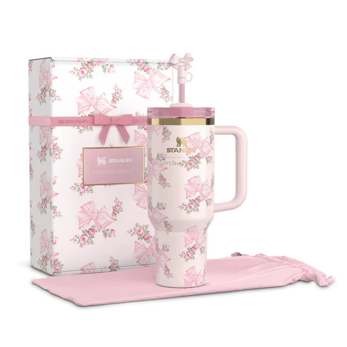Stanley x Love Shack Fancy 40oz Tumbler Limited Edition Floral Quencher