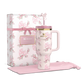 The Stanley X LoveShackFancy Holiday Quencher | 40 OZ - Rosa Beaux Pink