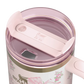 The Stanley X LoveShackFancy Holiday Quencher | 40 OZ - Rosa Beaux Pink