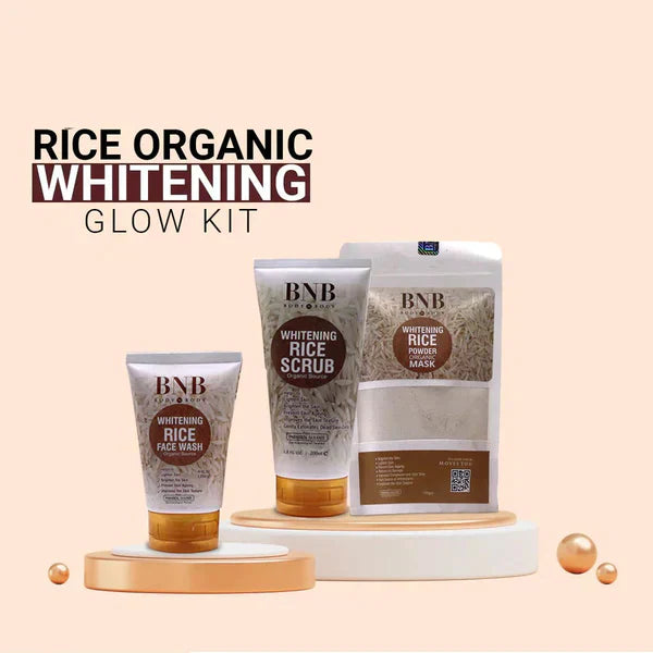 BNB Rice Extract Bright & Glow Kit