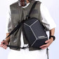 Hard Sling Bag With USB Port & Password Lock | Polyester Backpack | Anti-Theft Backpacks | Chest Bags
