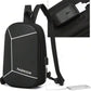 Hard Sling Bag With USB Port & Password Lock | Polyester Backpack | Anti-Theft Backpacks | Chest Bags