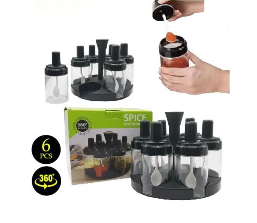 360 spice rotating bottle