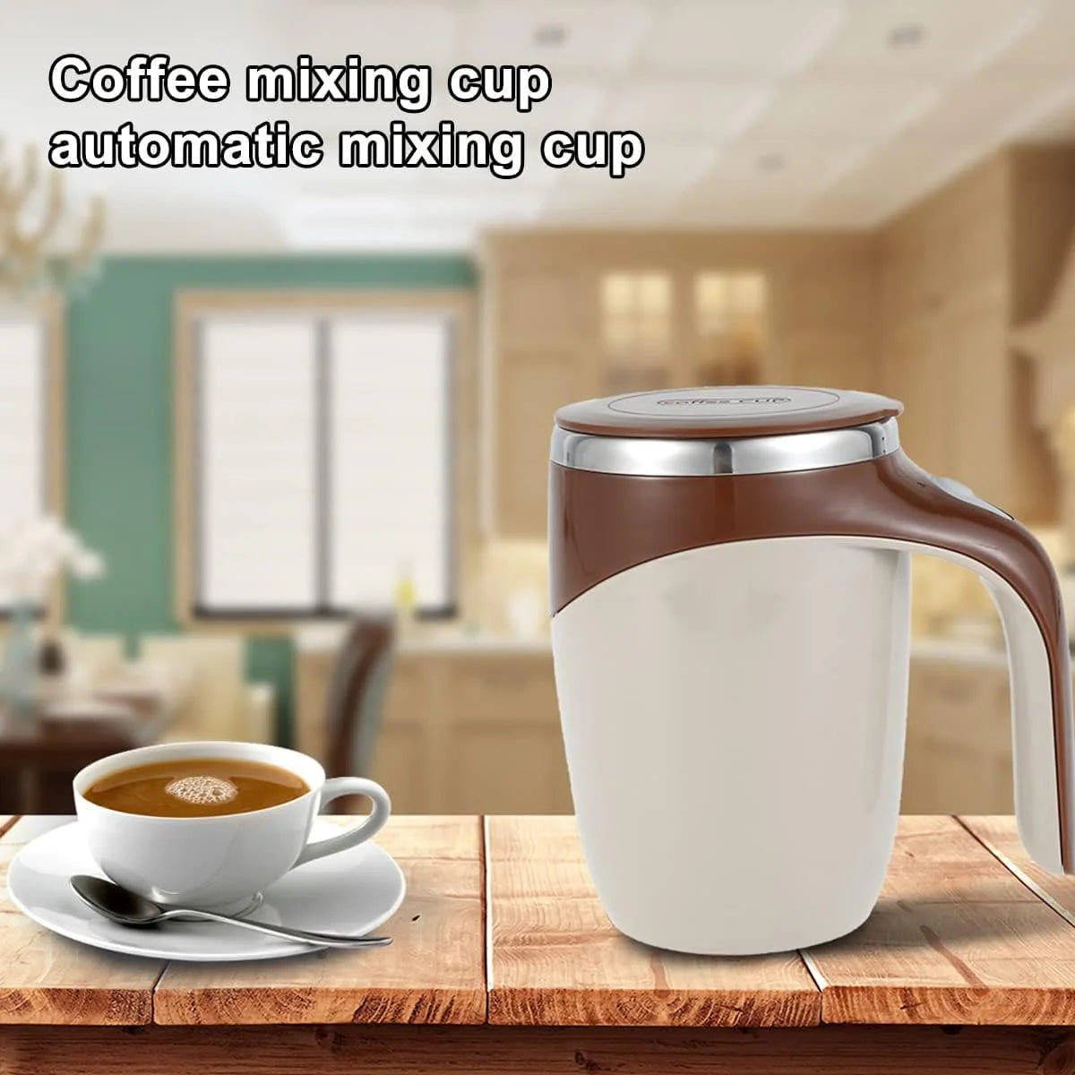 Self Stirring Coffee Mug