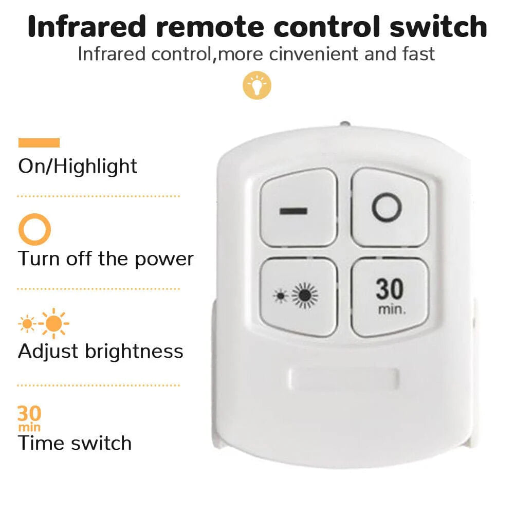 Tap LED Light With Remote Control