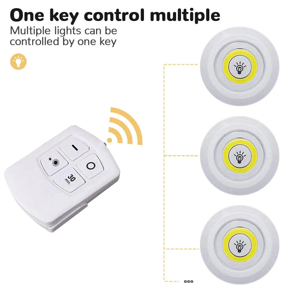 Tap LED Light With Remote Control