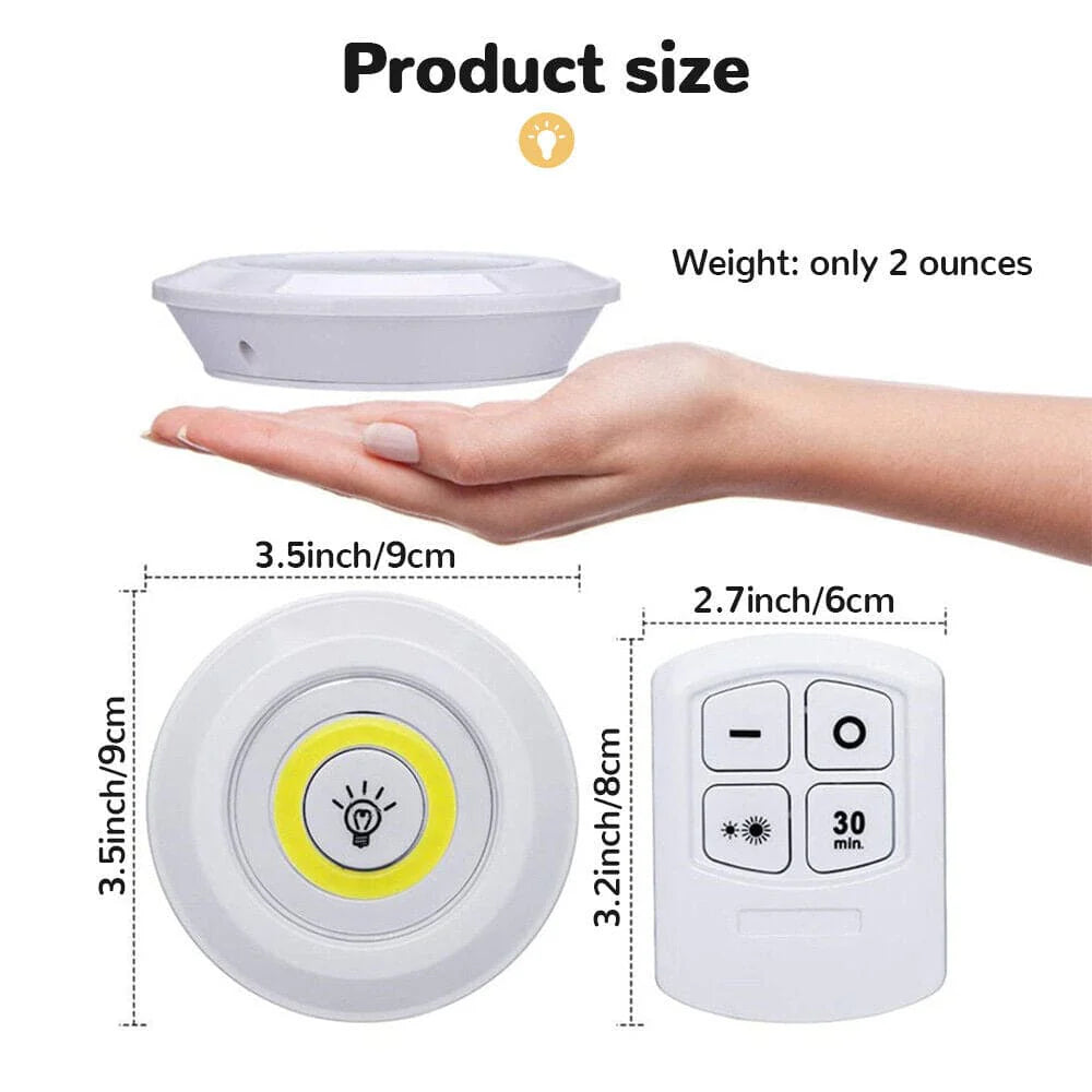 Tap LED Light With Remote Control