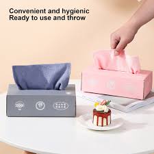 Reuseable Microfiber Towel Absorbent Kitchen Cleaning Dishcloths