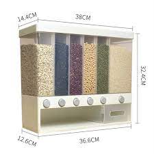 Wall-Mounted 6in1 Cereal Dispenser