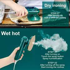 Micro Steam Iron, Mini Ironing Machine,WasaFire Portable