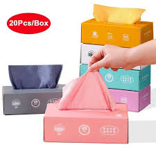 Reuseable Microfiber Towel Absorbent Kitchen Cleaning Dishcloths