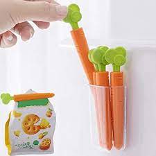 5 Pcs Magnetic Carrot Sealing Clip