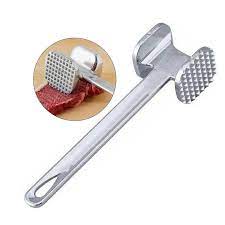 Pack of 2 small & medium meat hammer metal body