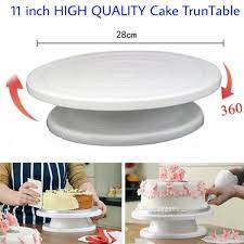 Cake turn table