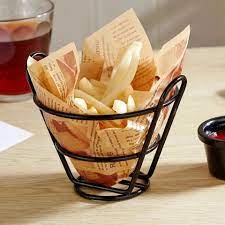 Mini Round Iron Fries Bucket