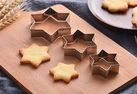 12pcs set Stainless Steel Cookie Biscuit DIY Mold Star Heart Round Flower Shape Cutter Baking Mould